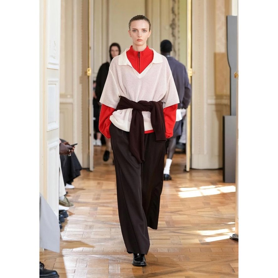 【残り一点】PE/Ramie Knit S/S Skipper