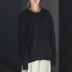 【残り一点】Wool/Alpaca Milled Knit Crew Neck LS