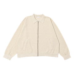 【残り一点】Moss Stitch Zip Blouson