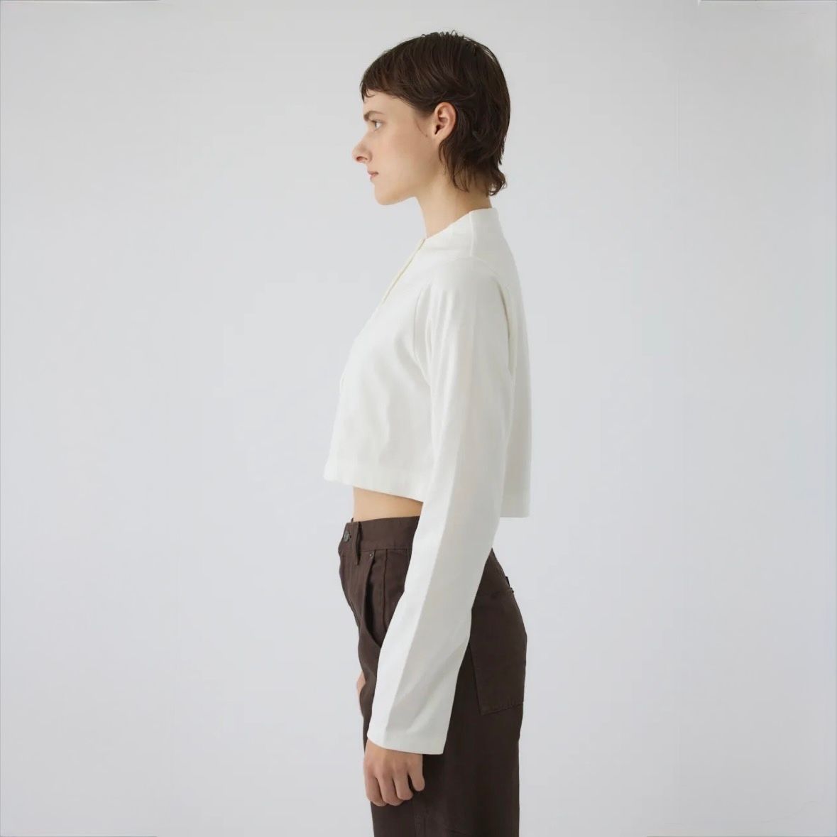 【残り一点】Neck Darts Cut Long T/SH