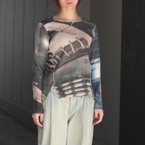 【残り一点】Graphic Yoryu Long Sleeve Tee