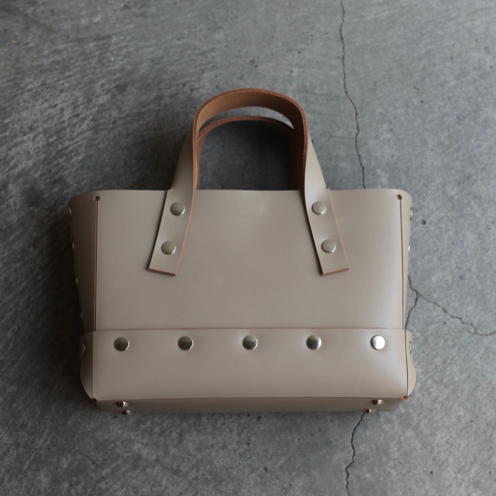 【次回入荷9月下旬予定】Assemble Rectangle Bag_S(BEIGE)