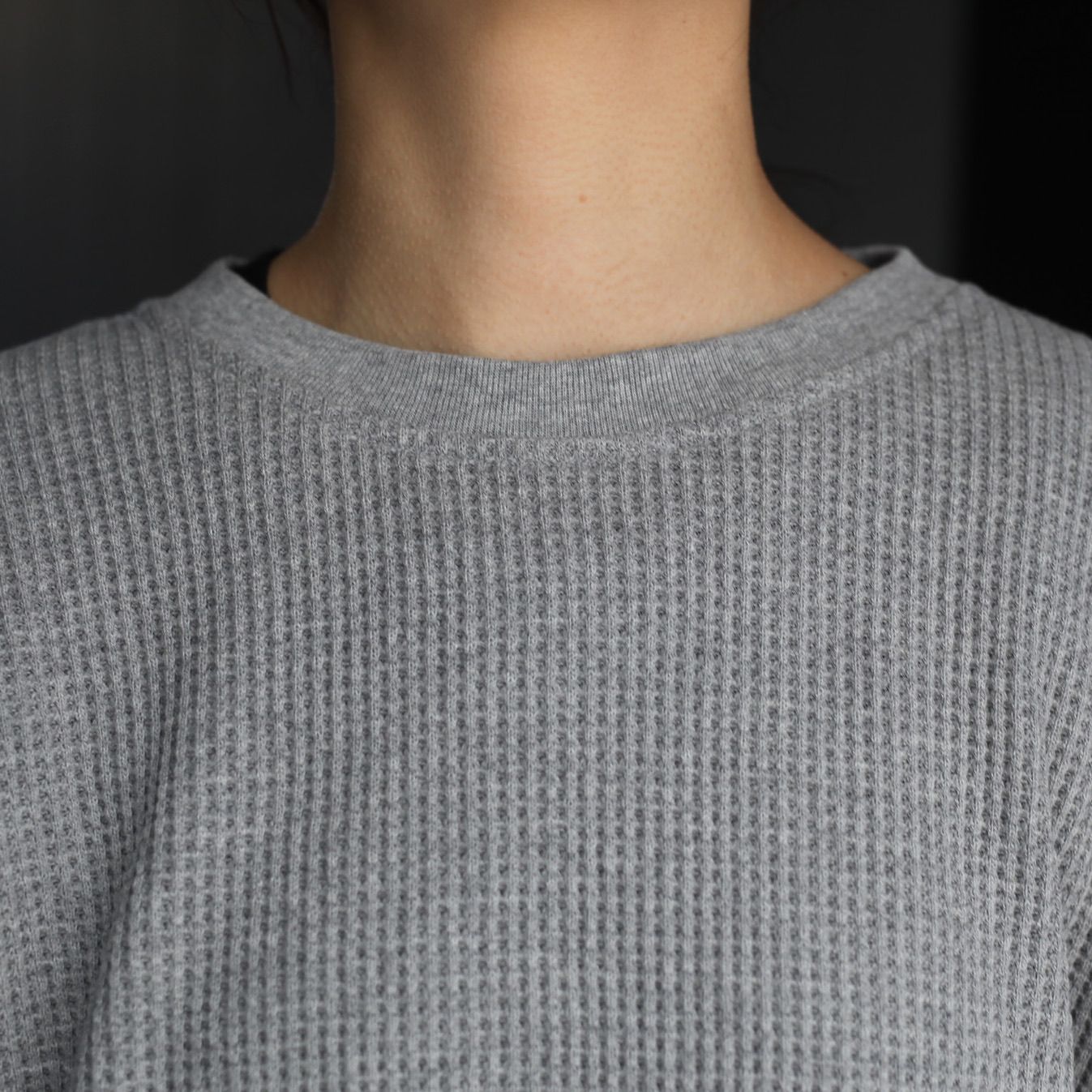 【残り一点】Waffle Crew Neck
