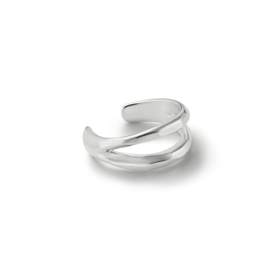【残り一点】Narrow Ear Cuff_No.2(SILVER)