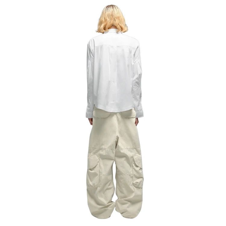 s/エンタイアスタジオ/FREIGHT CARGO 新品 entire studios FREIGHT CARGO PANTS / CRINKLE NYLON (SAGE)の