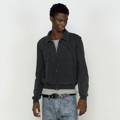 【残り一点】Paneled Zip Up Sweat Shirt