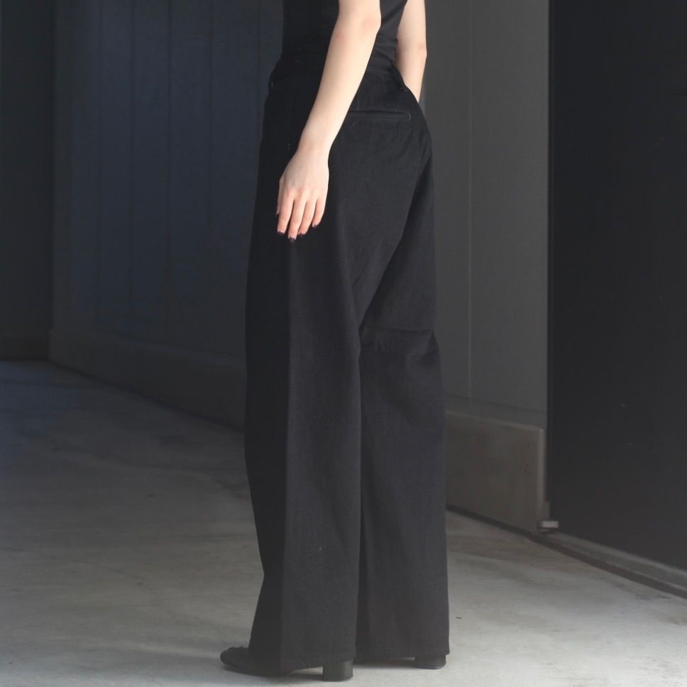 【残り一点】Belted Trousers(ONE WASH)