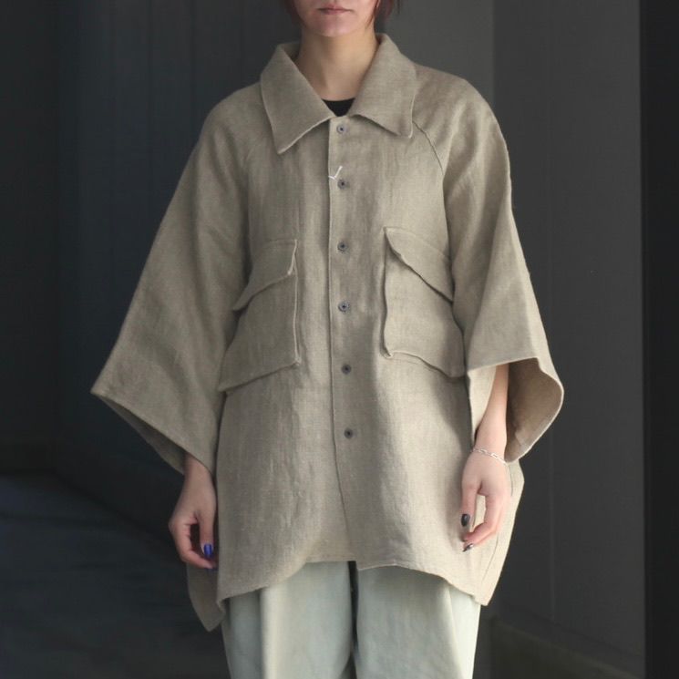 【残り一点】オーバーサイズレギュラーカラーシャツ S/S