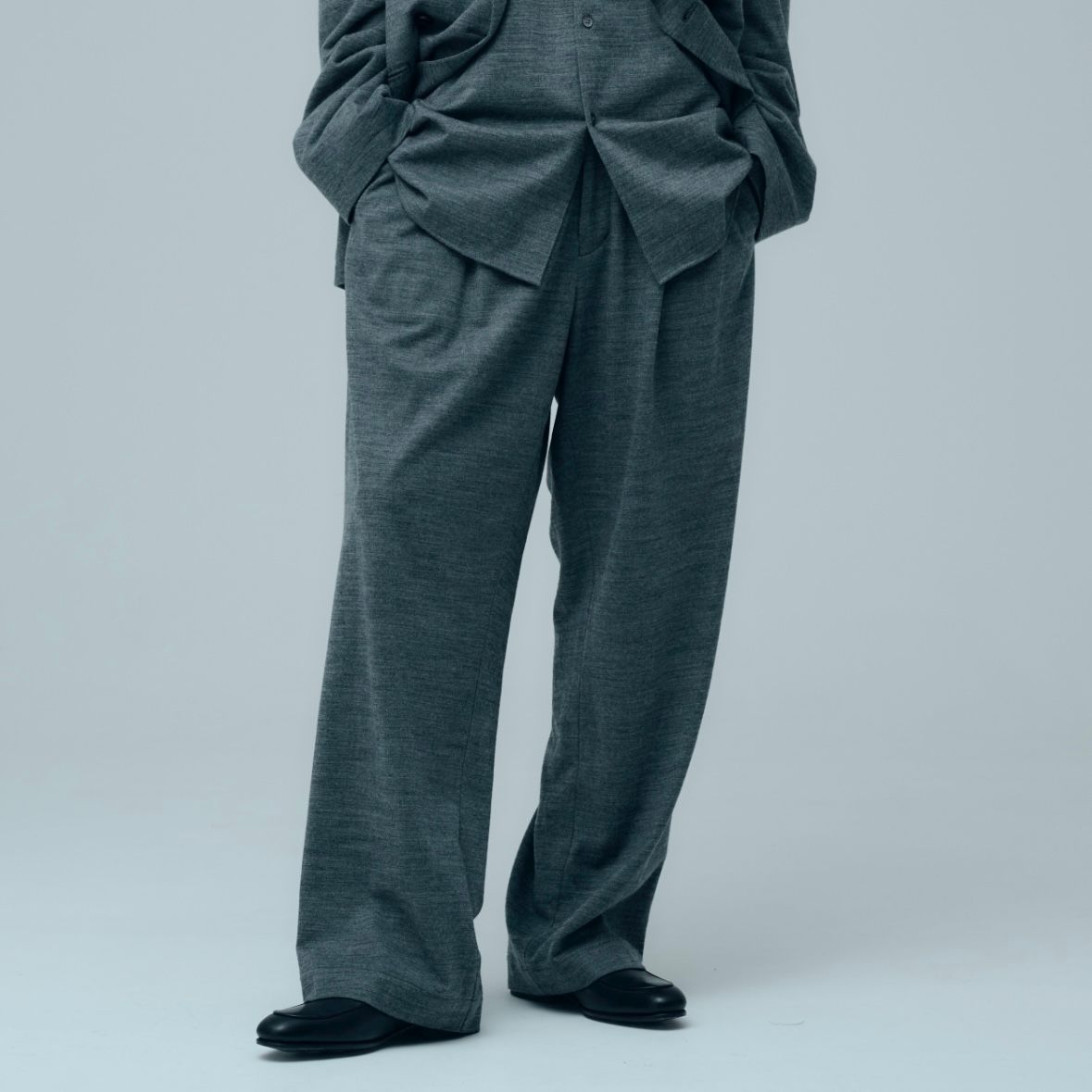 【残り一点】36G Wool Herringbone Trouser
