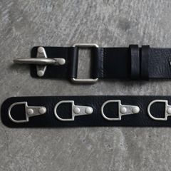 【残りわずか】Full Metal Leather Belt