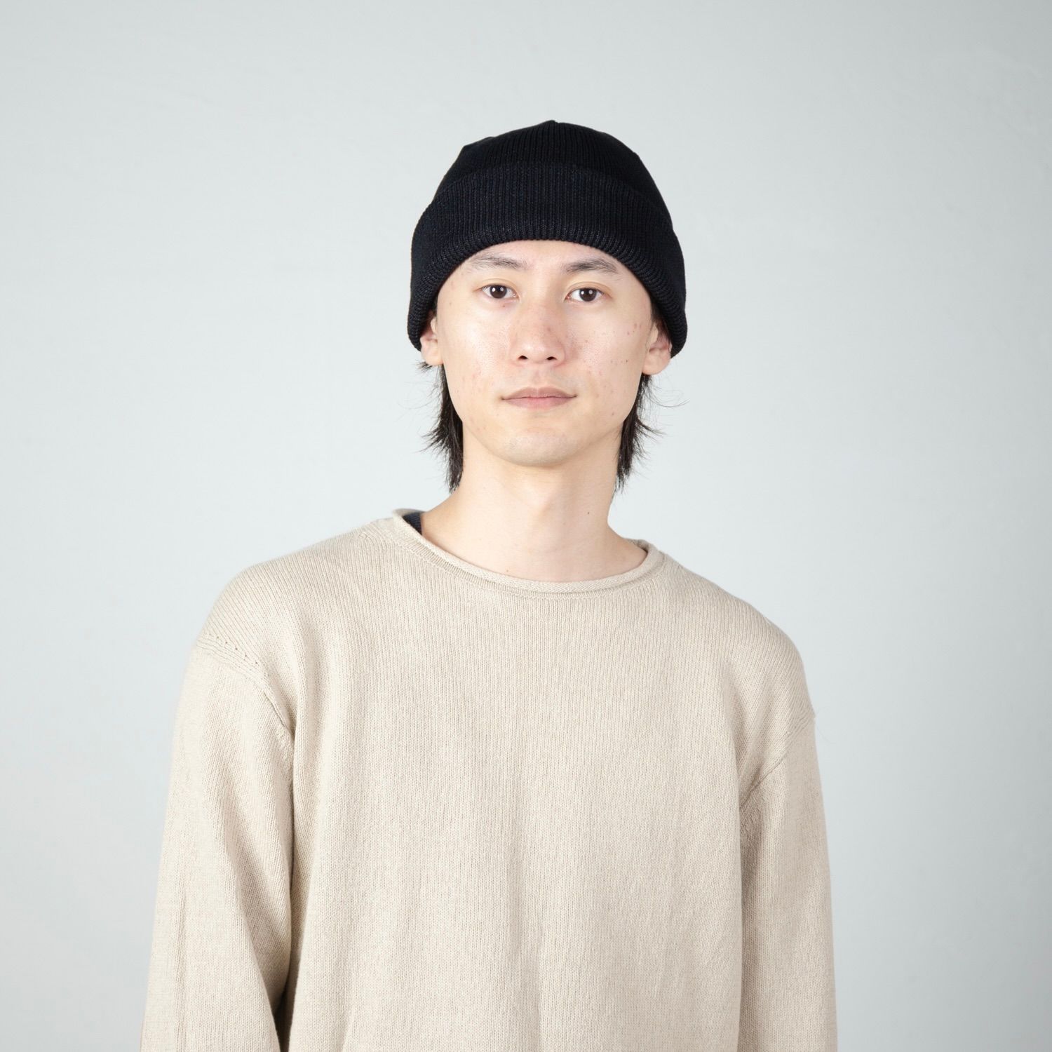 【残り一点】RV Border Short Beanie