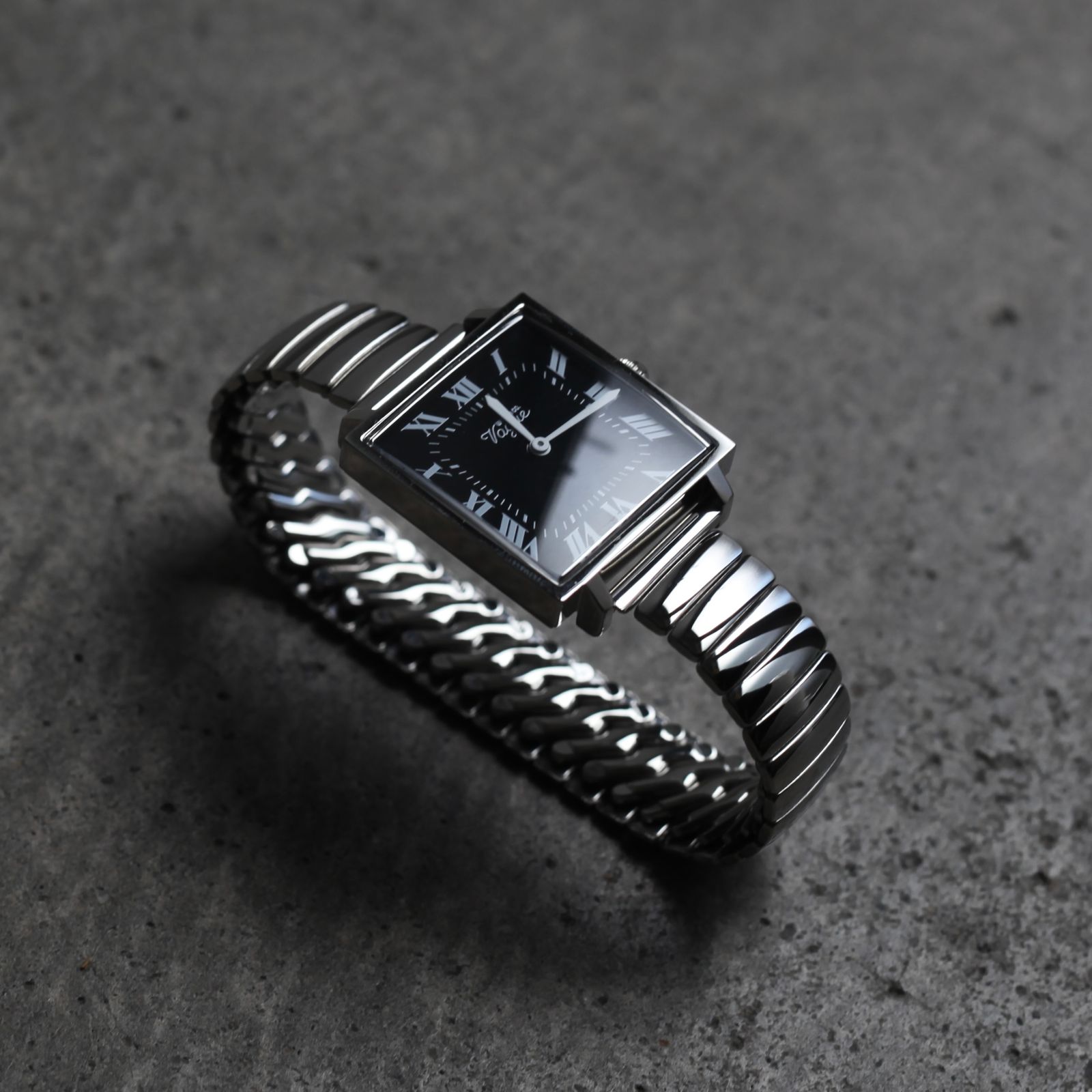 【残り一点】Carré Extension(MEN/STAINLESS STEEL×BLACK)