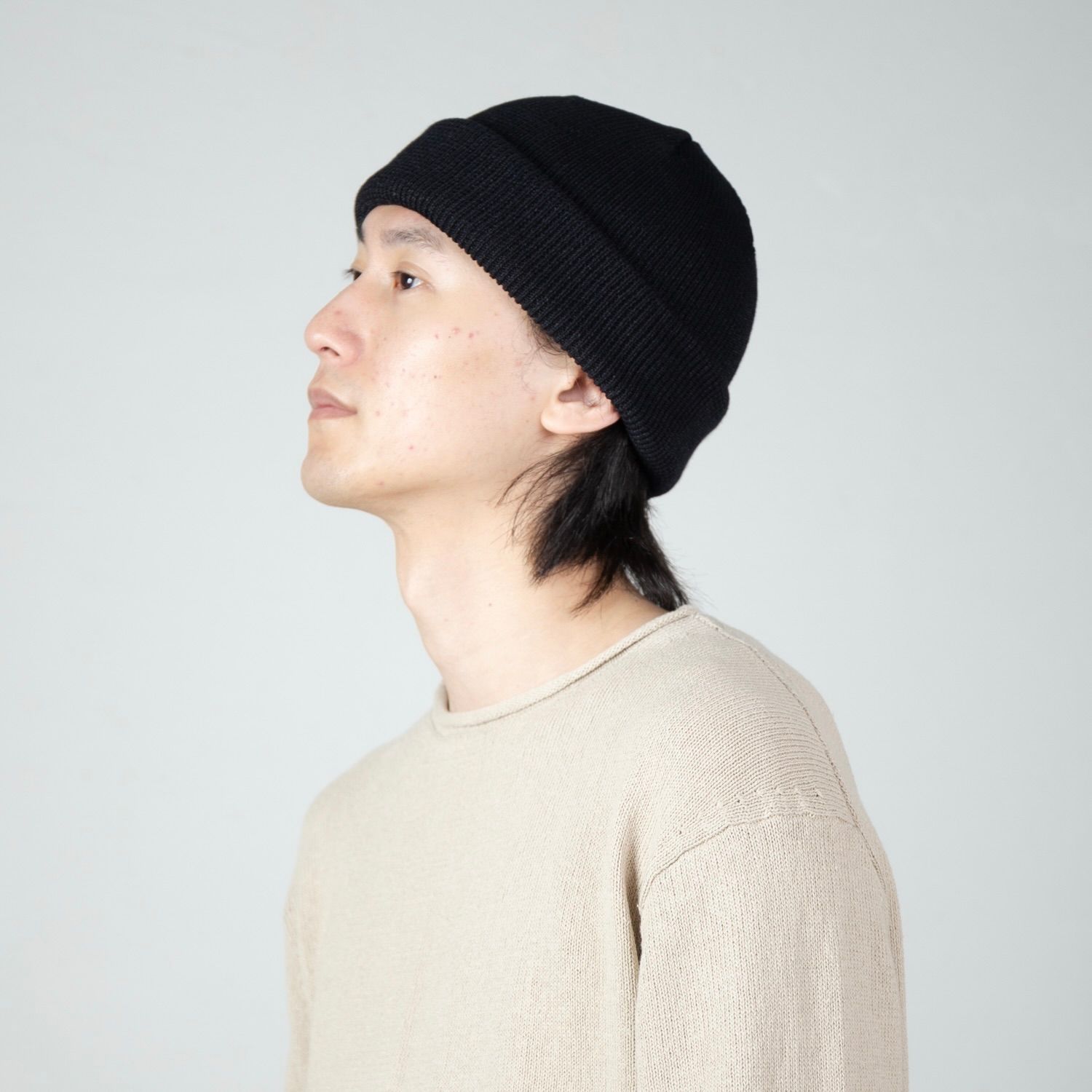 【残り一点】RV Border Short Beanie
