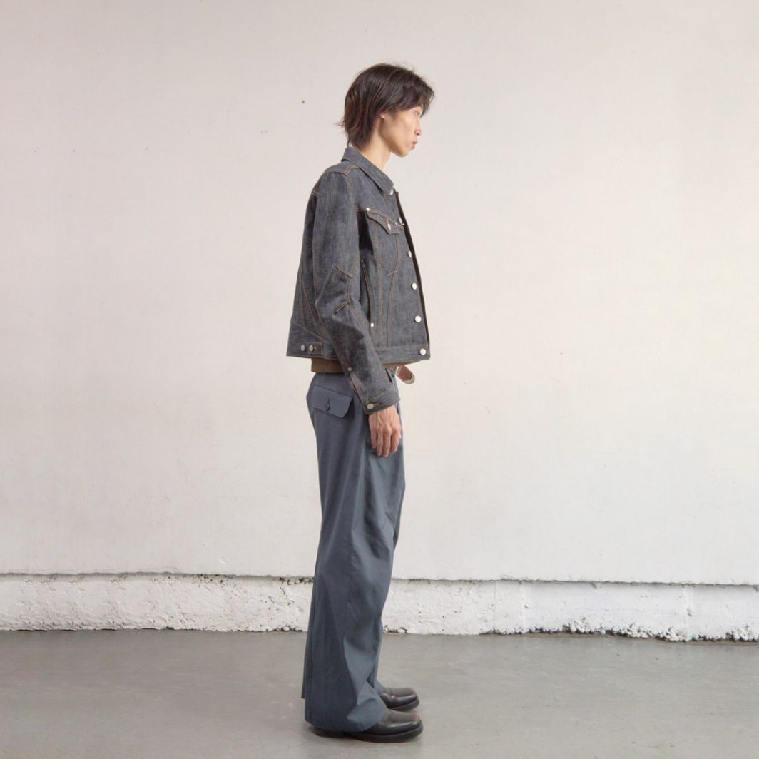 【残り一点】2Tucked Twisted Trousers