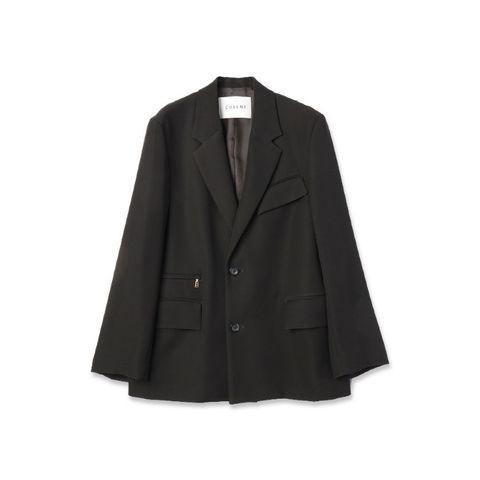 【残り一点】Double Cloth Twill Zip Pocket Tailored Jacket