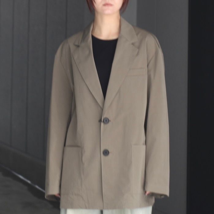 【残り一点】Windproof Nylon Single Breasted Jacket