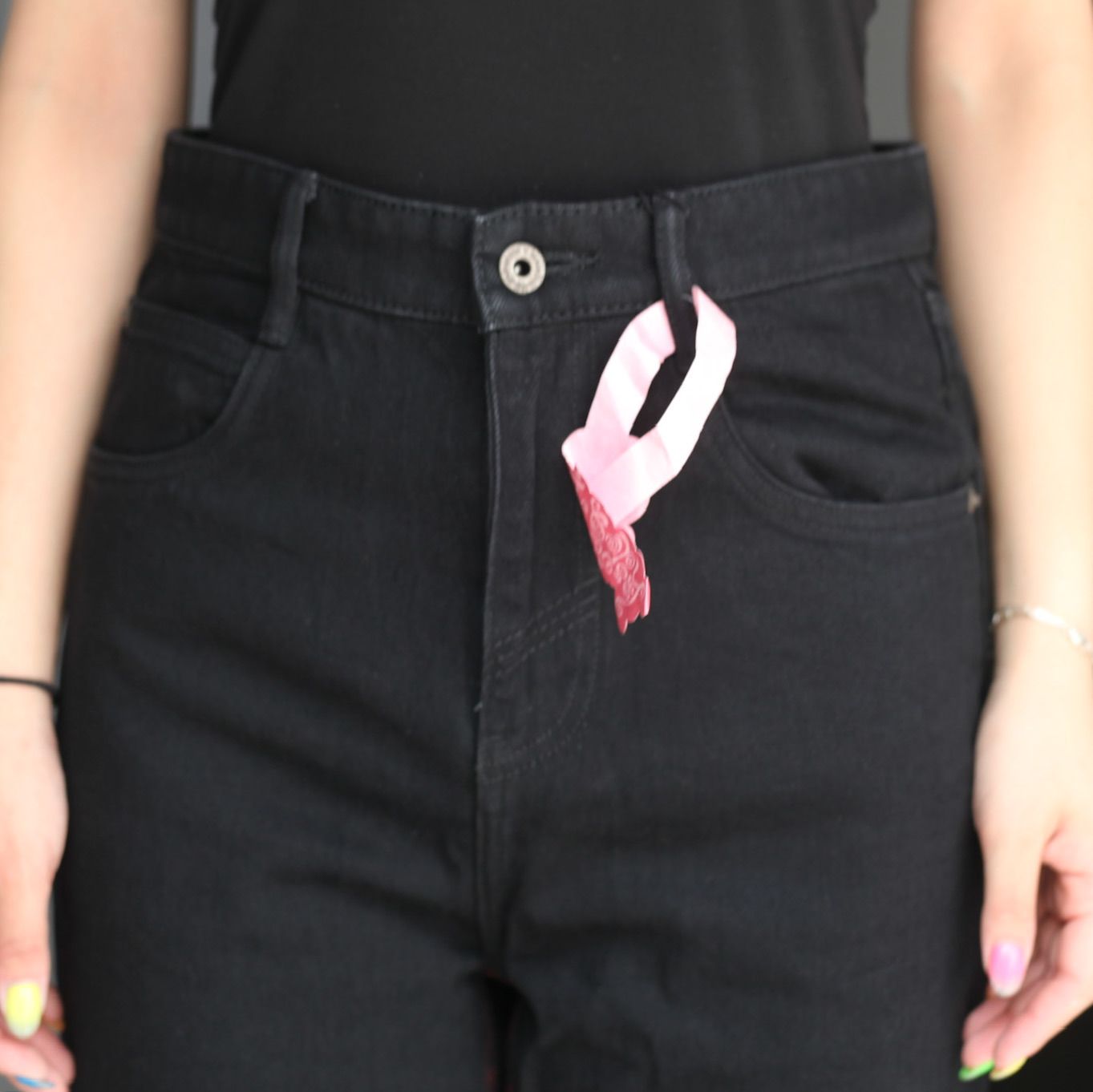 Fax Copy Express * - 【残りわずか】Red Stitch Straight Jeans