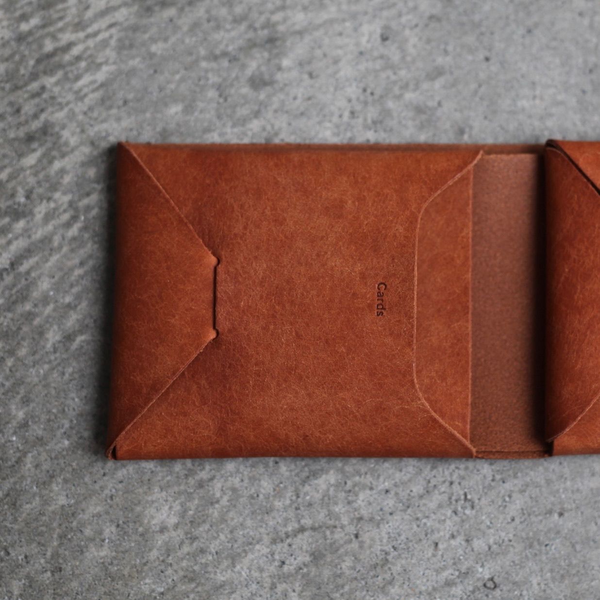 【残り一点】Seamless Short Wallet(VAQUETA LEATHER)