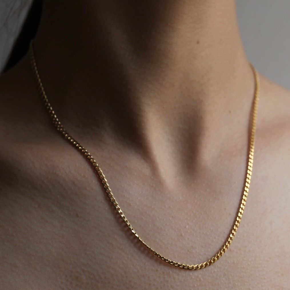 【残り一点】Saffi Necklace 50cm(GOLD)