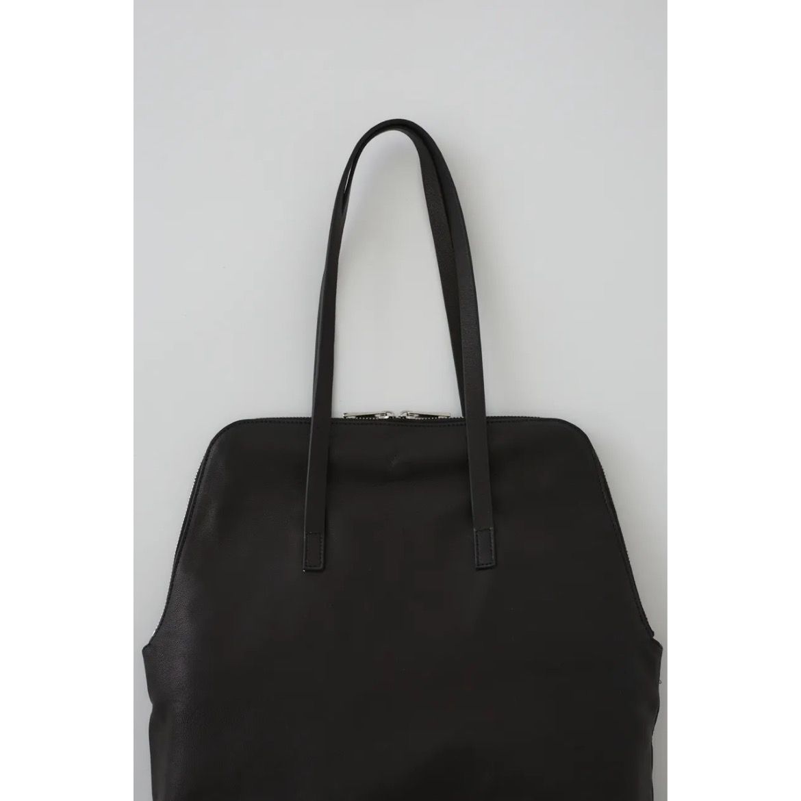 【残り一点】W Zip Leather Bag