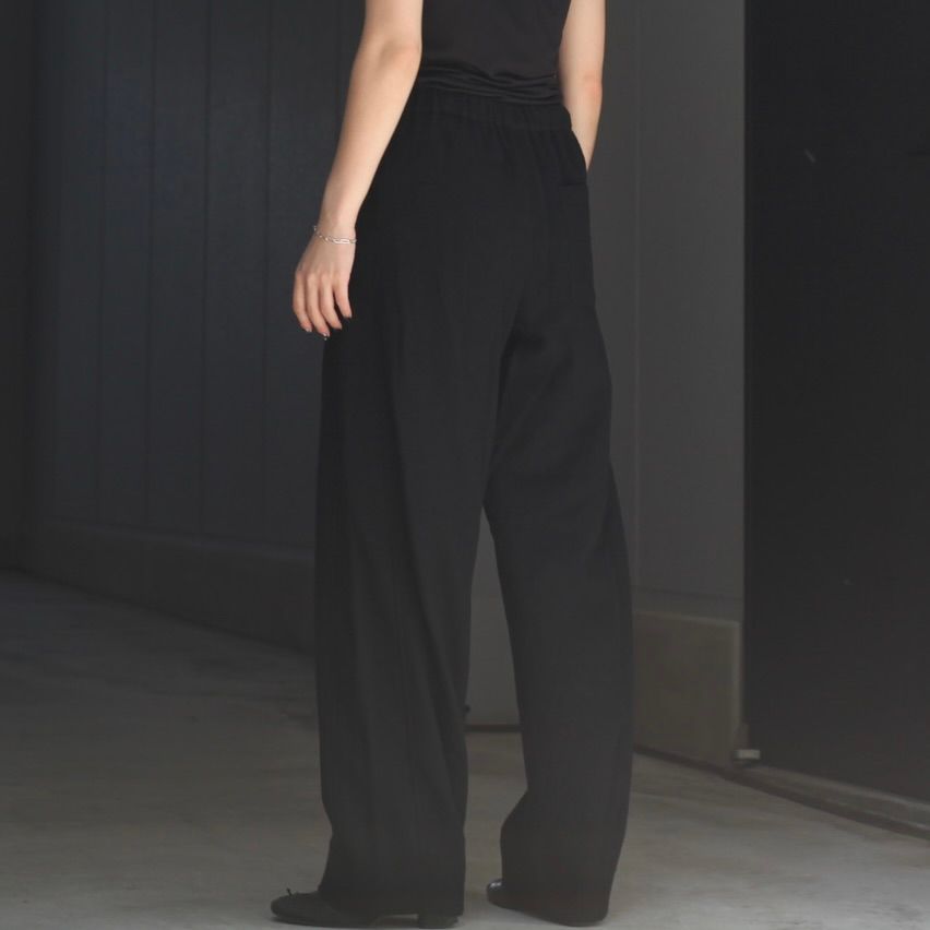 【残り一点】Wool/Cashmere Fleece Easy Twist Trousers