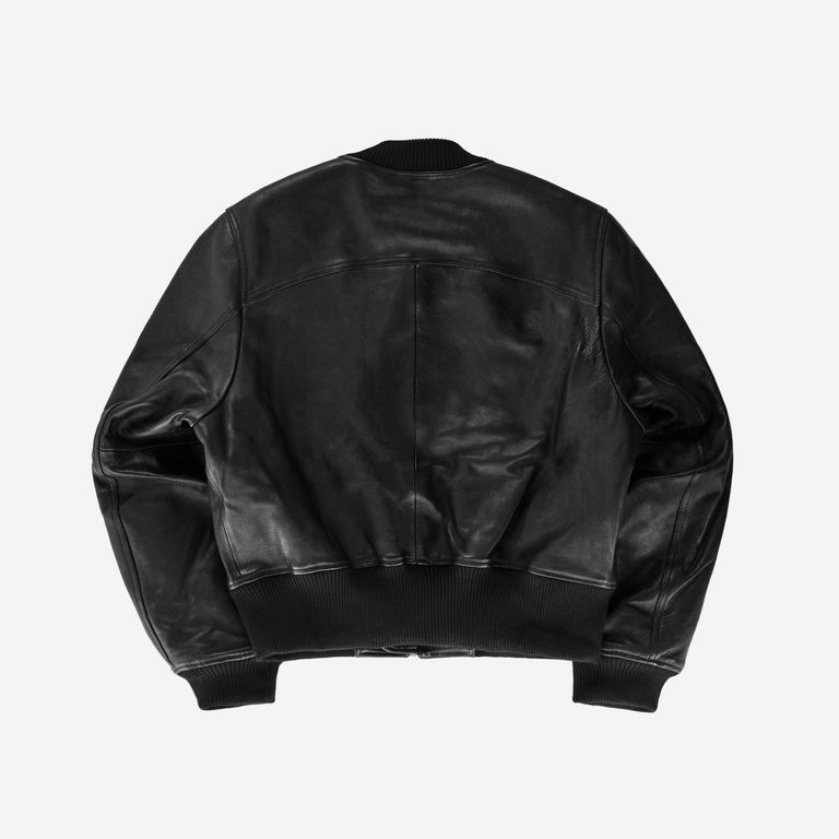 NO MAINTENANCE - 【残り一点】Black 4 Zip Bomber Jacket | ACRMTSM 