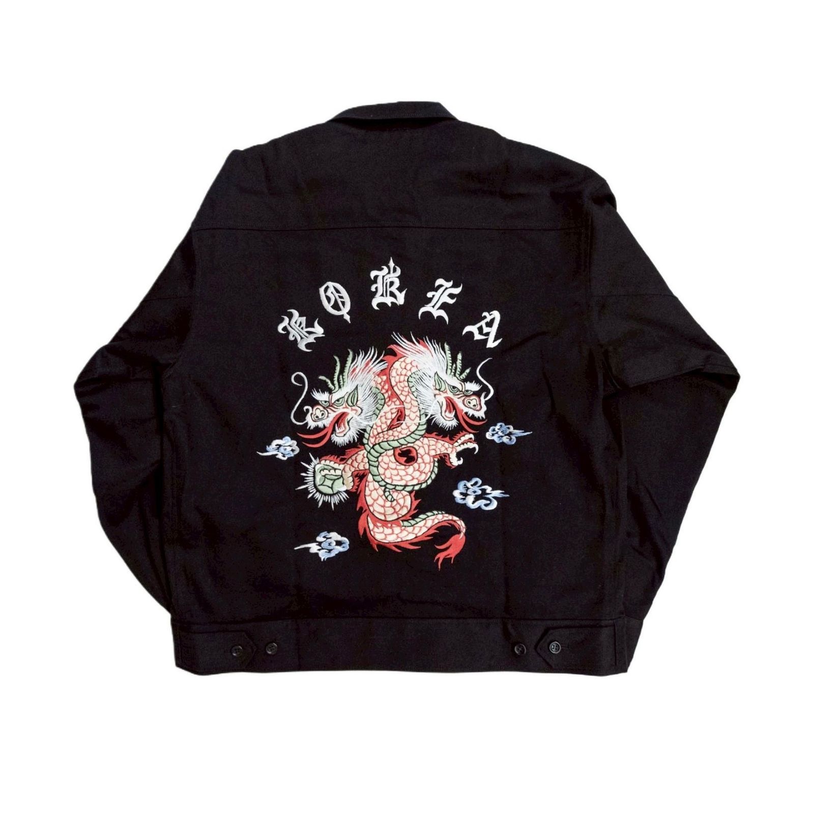 【残り一点】Dragon Embroidered Korean Souvenir Jkt