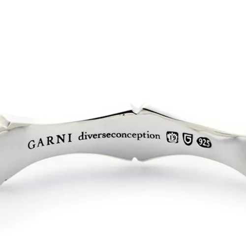 【お取り寄せ注文可能】Crockery Bamboo Bangle(SILVER)