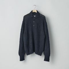 ssstein - 【残り一点】Super Kid Mohair Knit Polo LS | ACRMTSM 