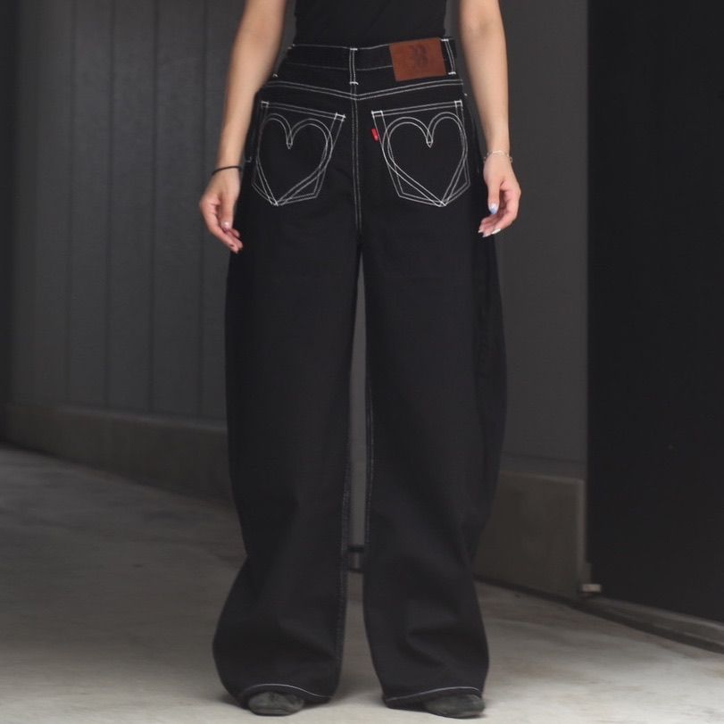 【残り一点】Back Front Barrel Denim