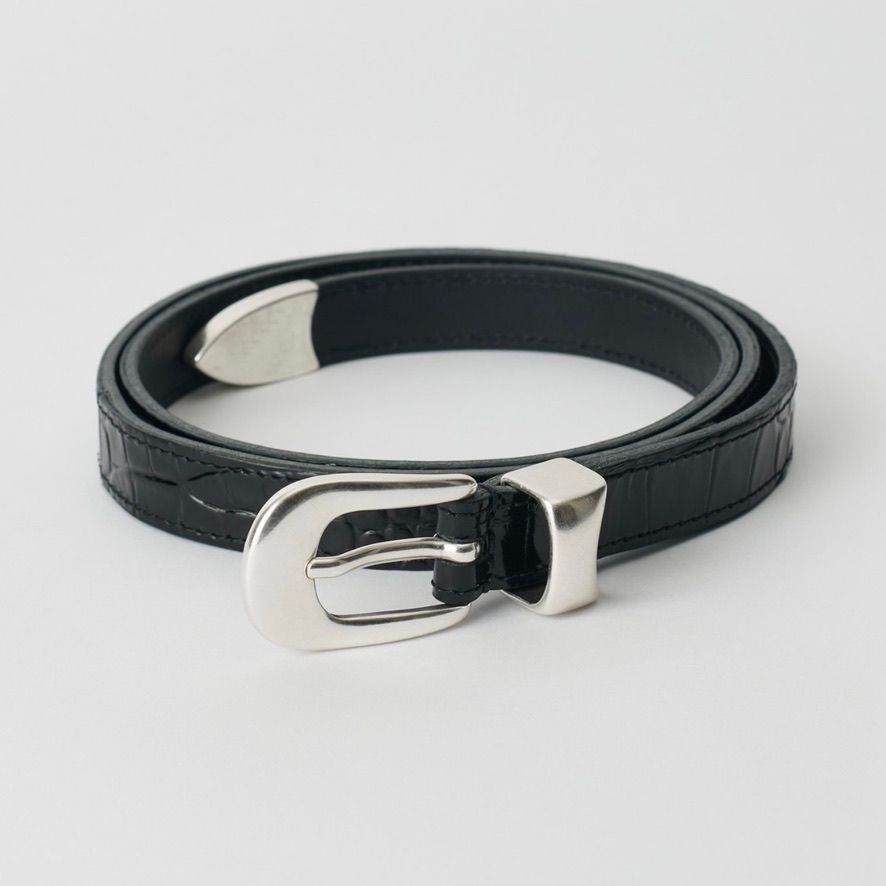 OUR LEGACY - 【残り一点】2cm Belt(GRAU) | ACRMTSM ONLINE STORE