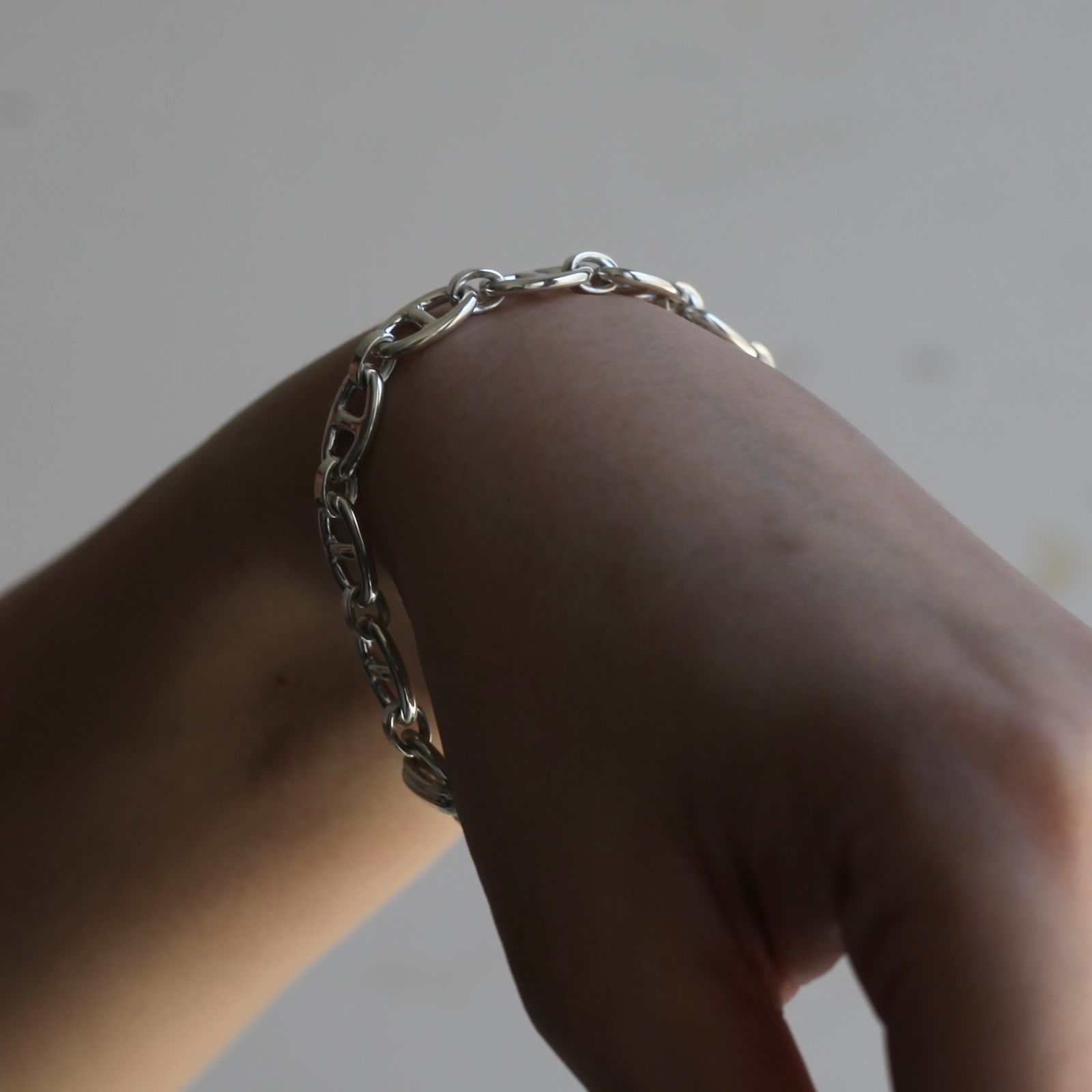 【残り一点】Seamless Anchor Chain Bracelet