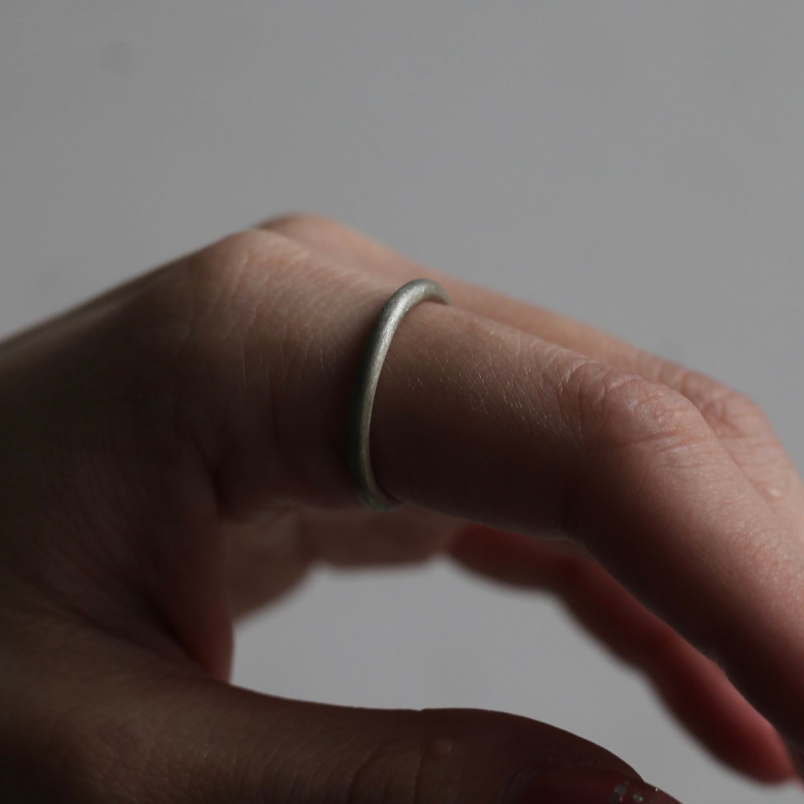 【残り一点】Oval Mirror Ring(2.5mm)