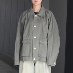 【残り一点】ガーメントダイオーバーサイズブルゾン