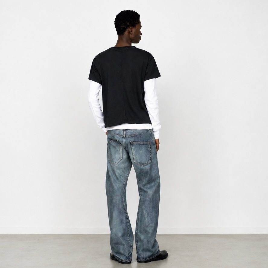 【残り一点】Panneld Half Sleeve T-Shirt