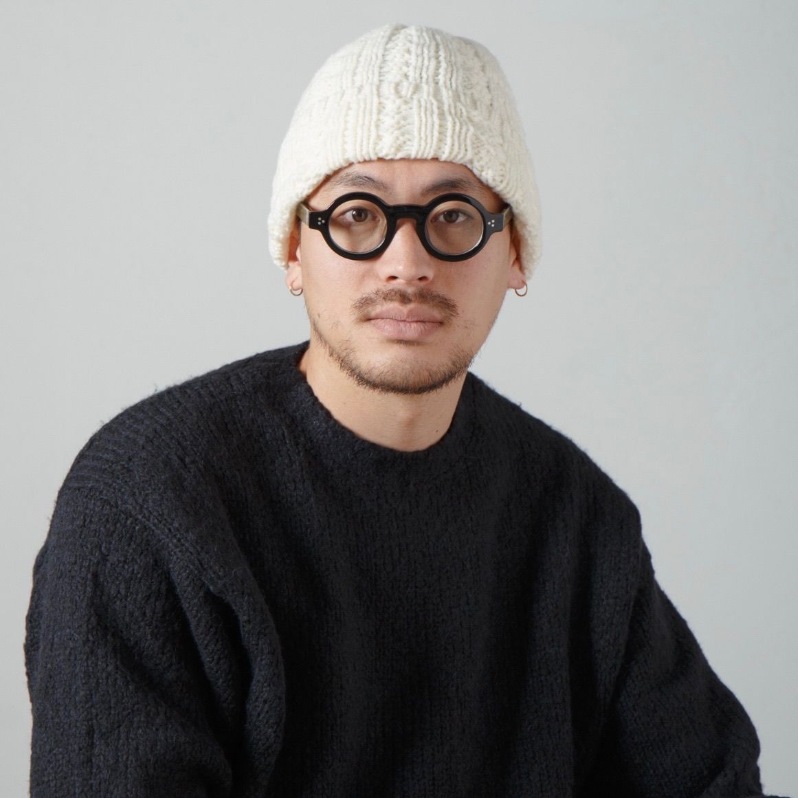 【残り一点】Insideout Cable Knit Cap