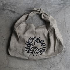 【残り一点】セミウェットリネンショルダーバッグ