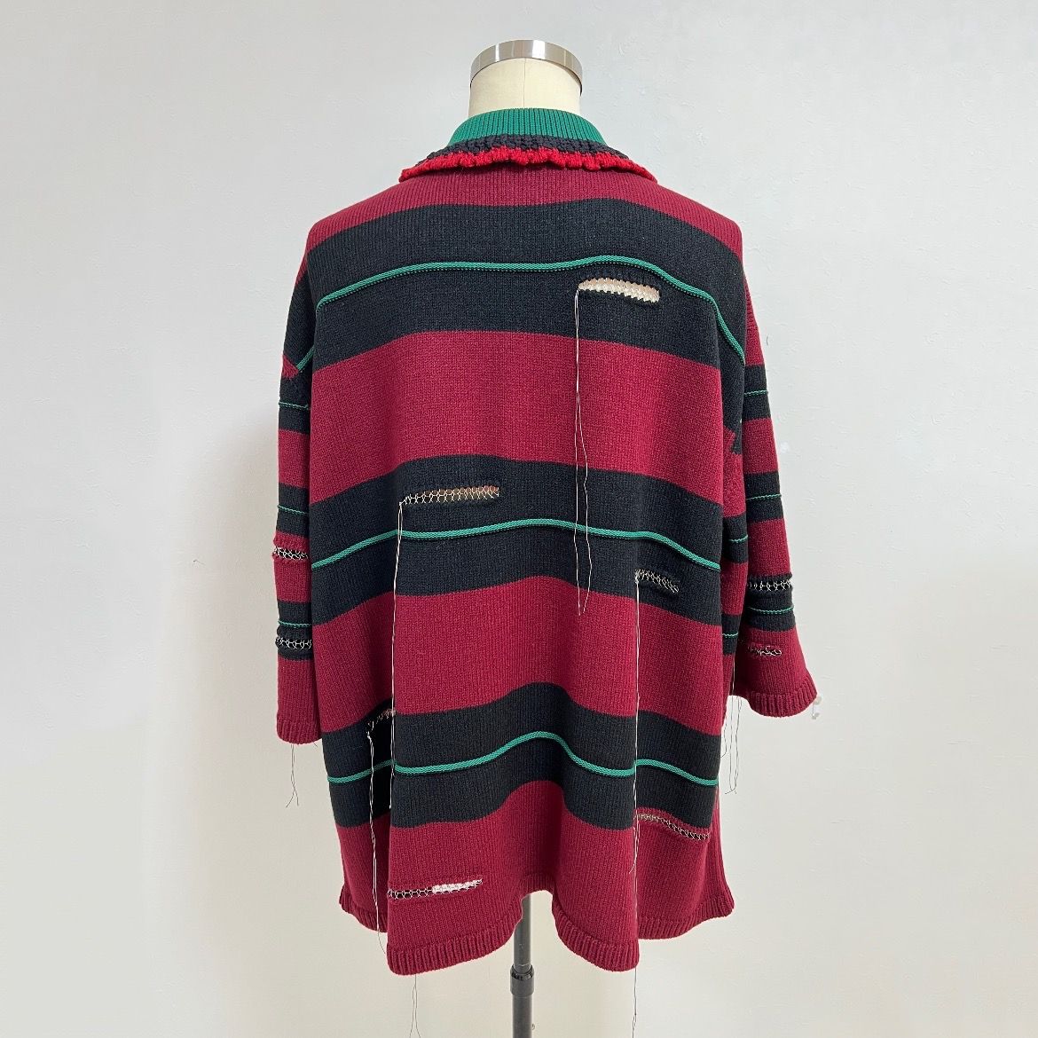 KIDILL - 【残り一点】Oversized Border Polo Knit(Collaboration with