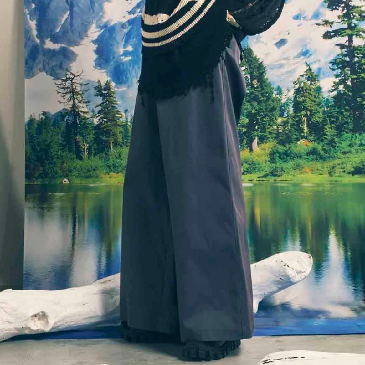 【残り一点】120/2/2 Suvin Cotton No Tuck Buggy Pants