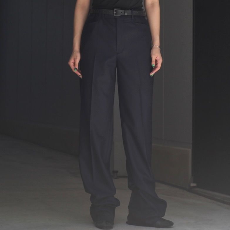 【残り一点】Wool Straight Trousers