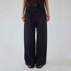 【残り一点】Middle Straight Black Denim