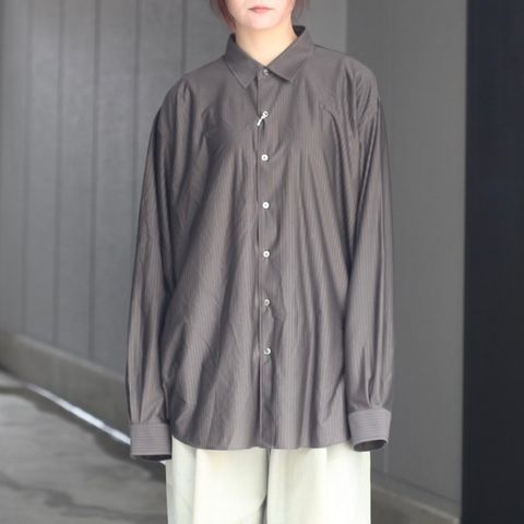 【残りわずか】46G Stripe Atmosphere Shirt