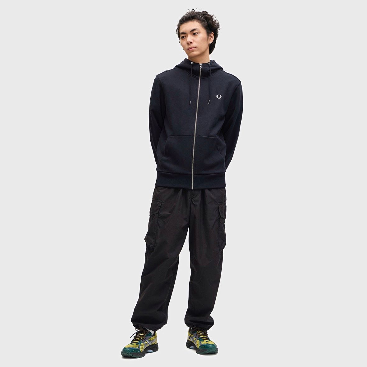 【残り一点】Hooded Zip Through Sweatshirt