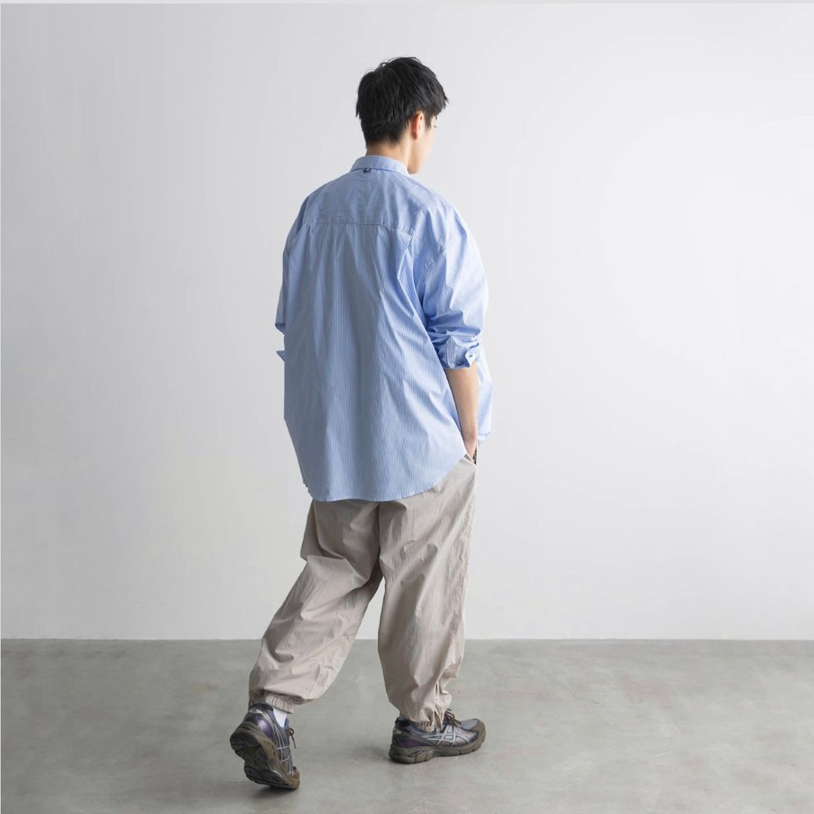 【残り一点】Loose Stripe Shirt L/S