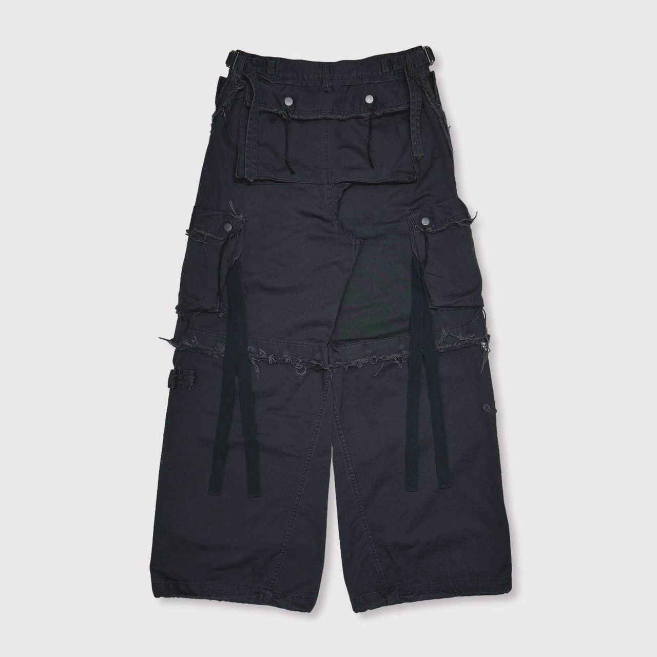 マイナス MINUS Slash Seam HBT Cargo サイズ4 MINUS -【Slash Seam HBT Cargo(CLASSIC TWILL)(BLACK