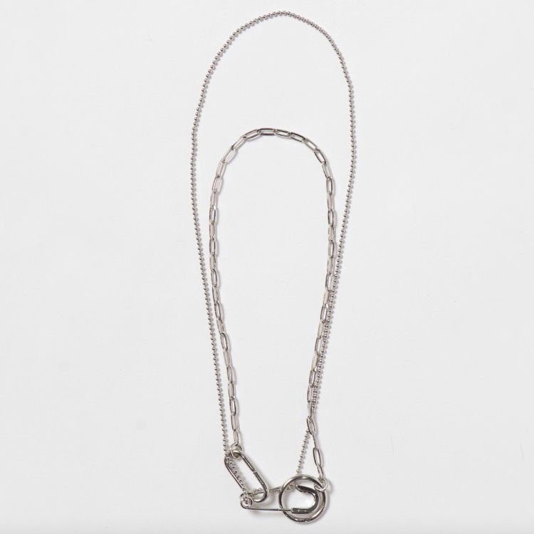 【再販売通知受付可能】Multi Necklace(SILVER)