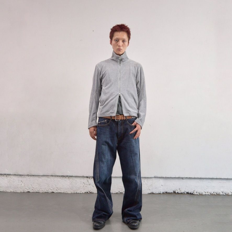 【残り一点】Velour Zip Up Track Top