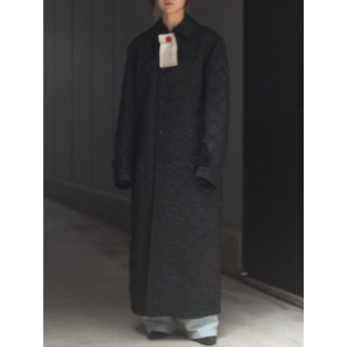 KT1127】 美品▽SAGA MINK サガミンク 本毛コート ブラック