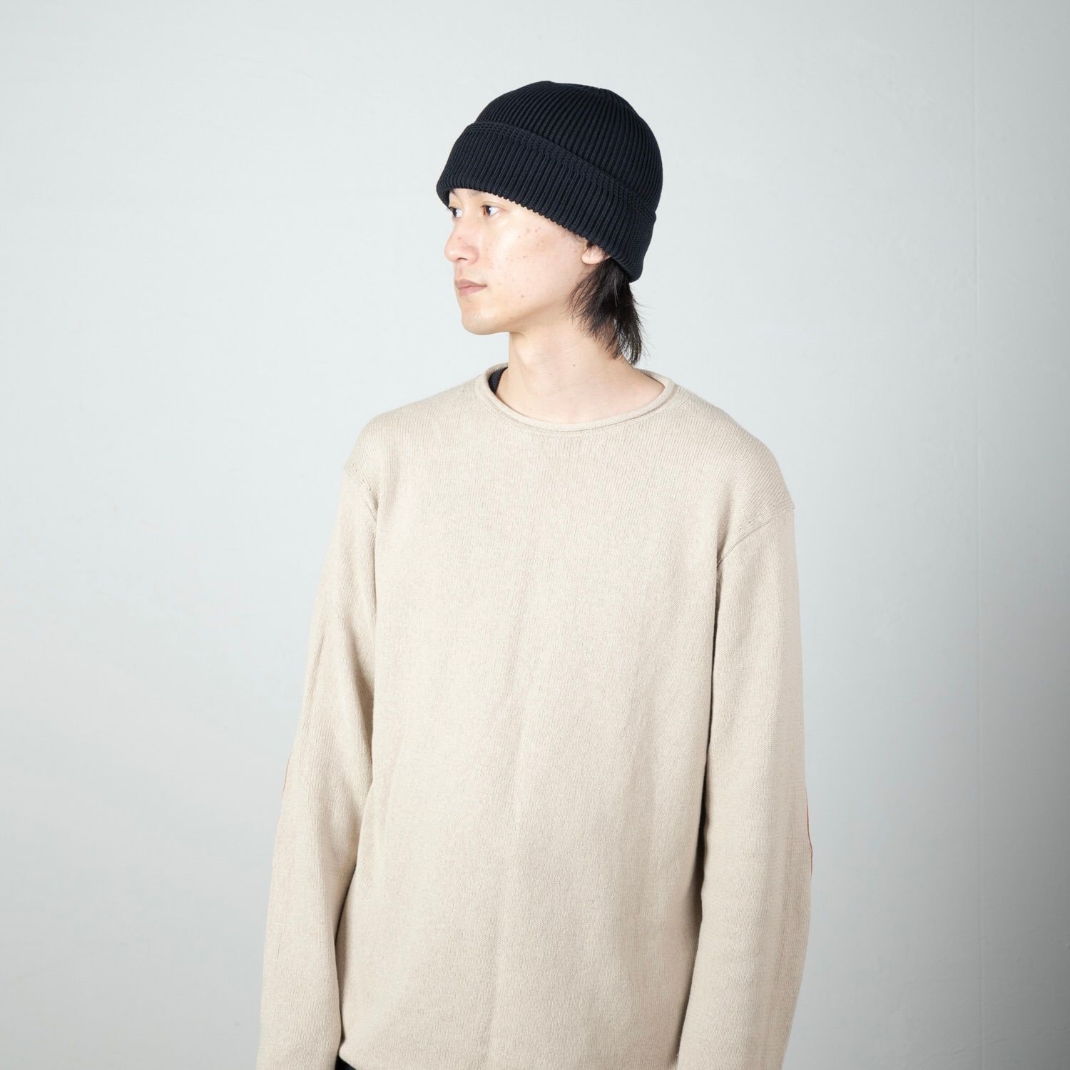 【残り一点】Cotton Acrylic Knit Beanie
