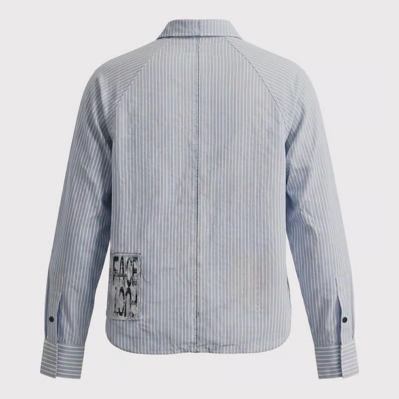 【残り一点】Bootleg Stripe Shirts With Patched(MIN)